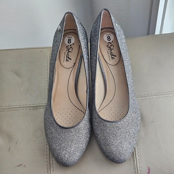 Life Stride Women's Parigi Pewter Gray High Heels Size‎ 8 - Picture 1 of 9